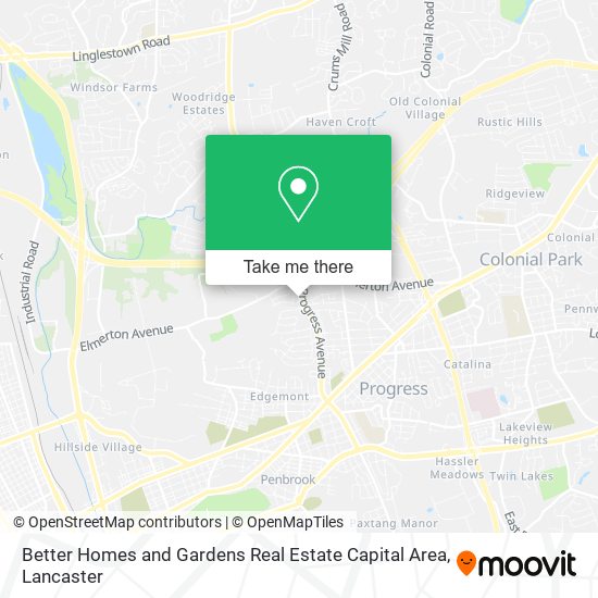 Better Homes and Gardens Real Estate Capital Area map