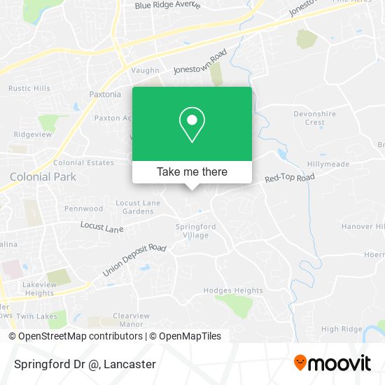 Mapa de Springford Dr @