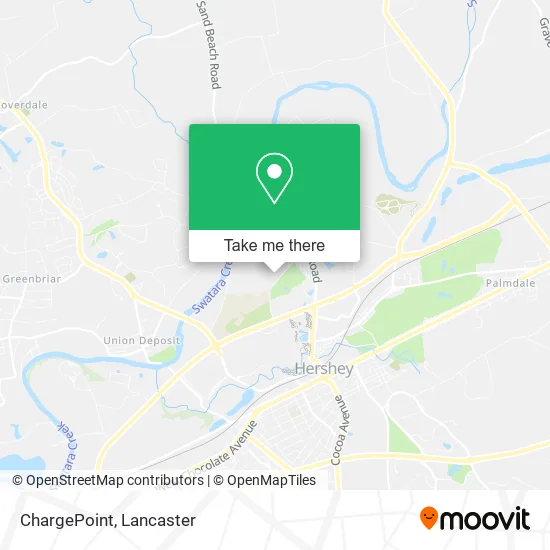 ChargePoint map