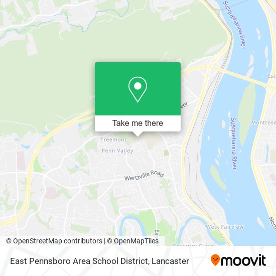 Mapa de East Pennsboro Area School District