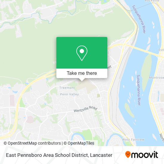 Mapa de East Pennsboro Area School District