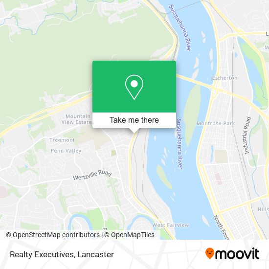 Realty Executives map