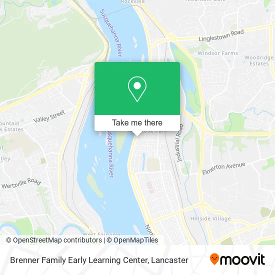 Brenner Family Early Learning Center map