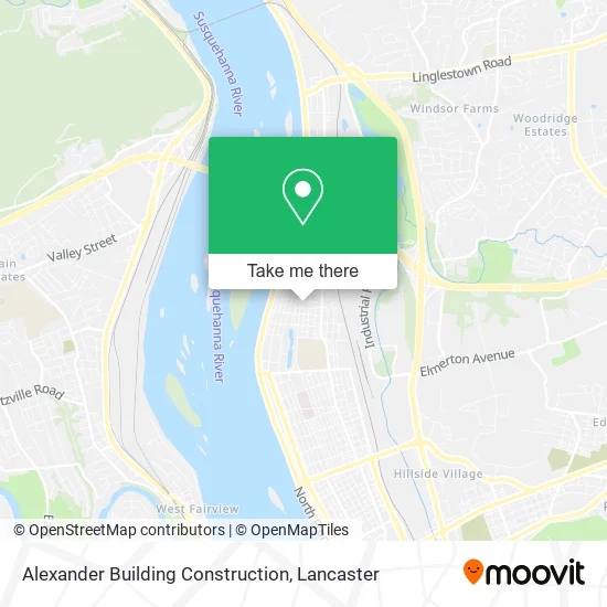 Alexander Building Construction map