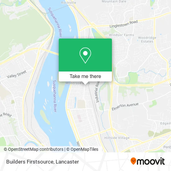Builders Firstsource map