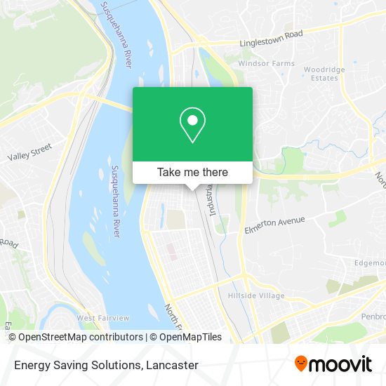 Energy Saving Solutions map