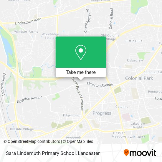 Sara Lindemuth Primary School map