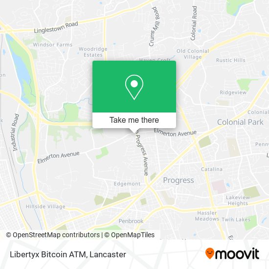 Libertyx Bitcoin ATM map