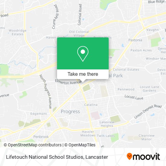 Lifetouch National School Studios map