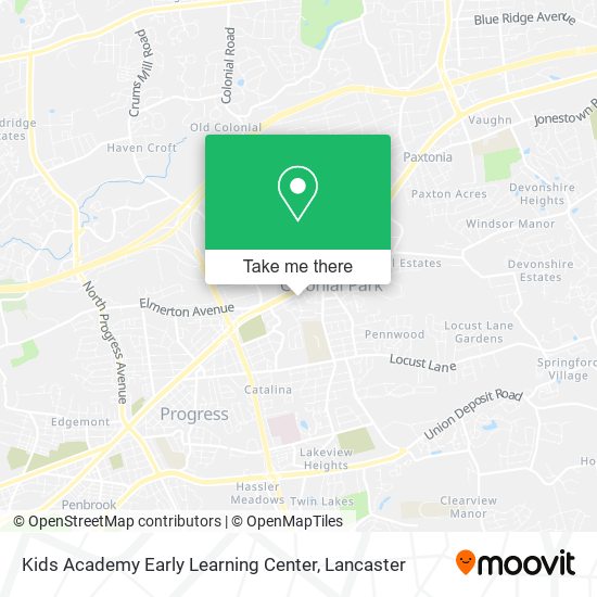 Kids Academy Early Learning Center map