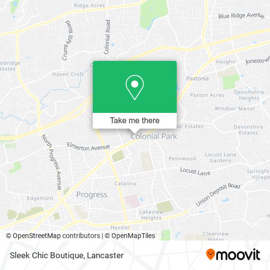 Sleek Chic Boutique map
