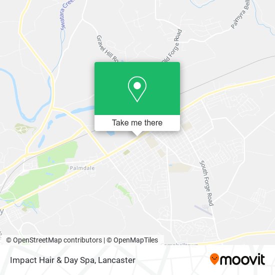 Impact Hair & Day Spa map