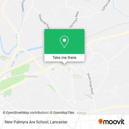 Mapa de New Palmyra Are School