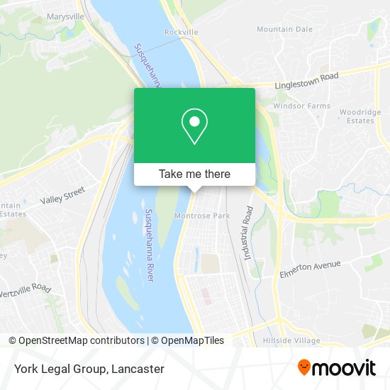 Mapa de York Legal Group