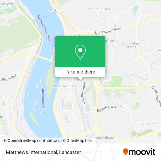 Matthews International map