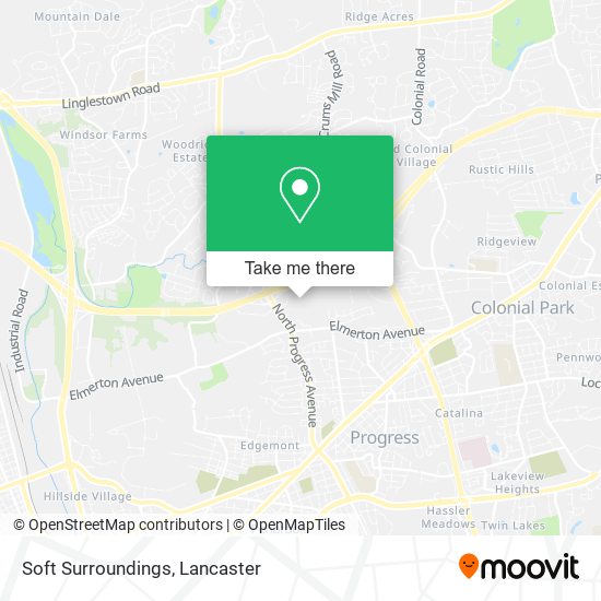 Soft Surroundings map