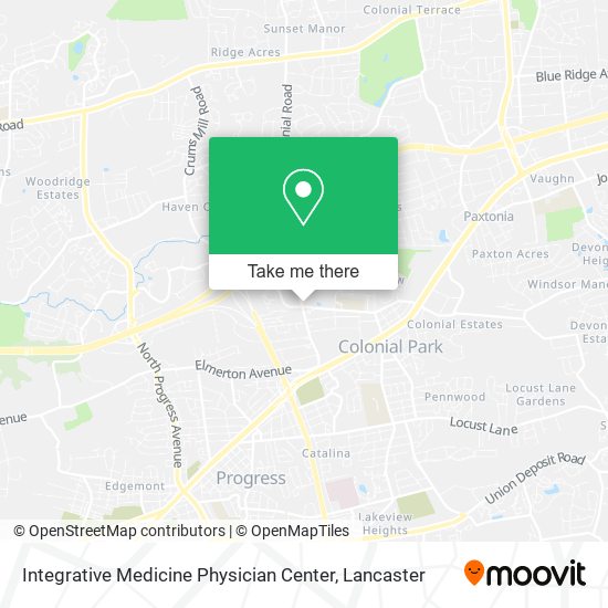 Mapa de Integrative Medicine Physician Center