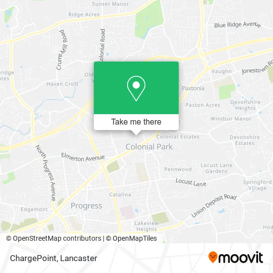 ChargePoint map