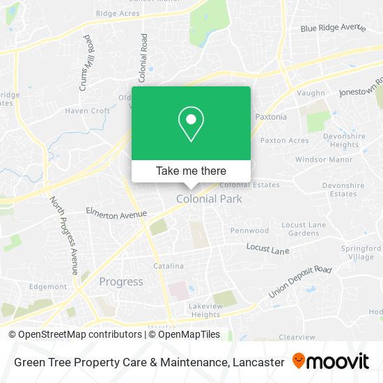 Green Tree Property Care & Maintenance map
