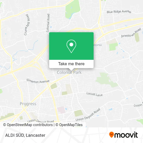 ALDI SÜD map