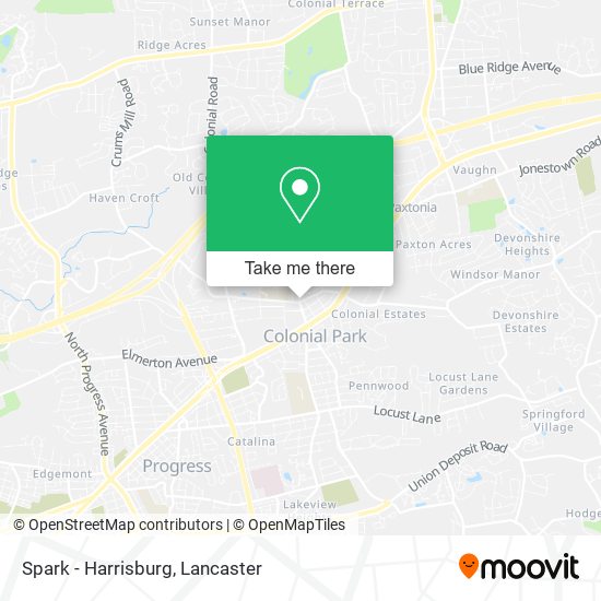 Mapa de Spark - Harrisburg