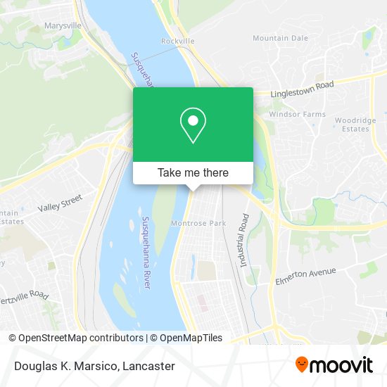 Mapa de Douglas K. Marsico
