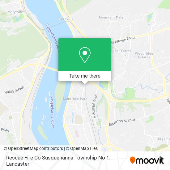 Mapa de Rescue Fire Co Susquehanna Township No 1