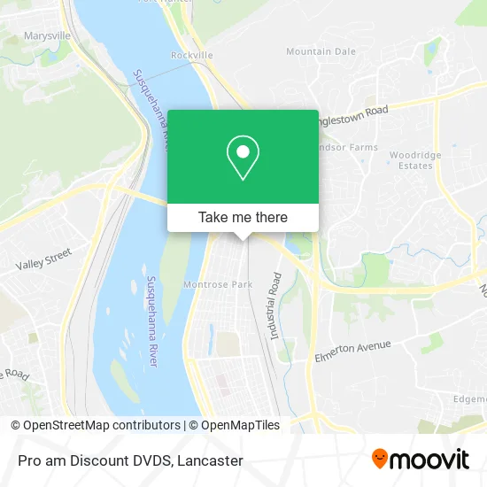 Pro am Discount DVDS map