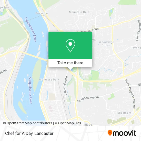 Chef for A Day map