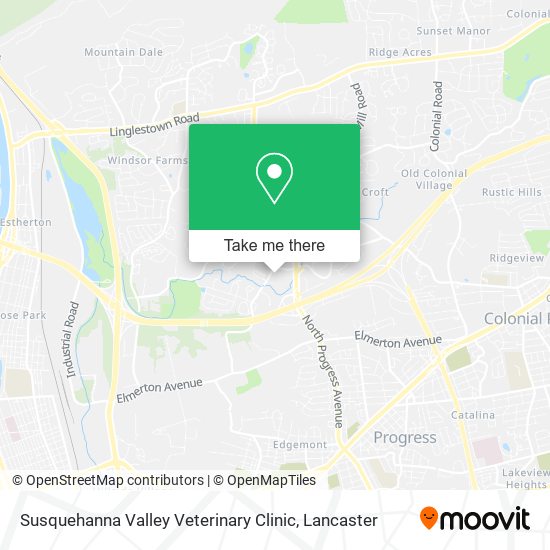 Susquehanna Valley Veterinary Clinic map