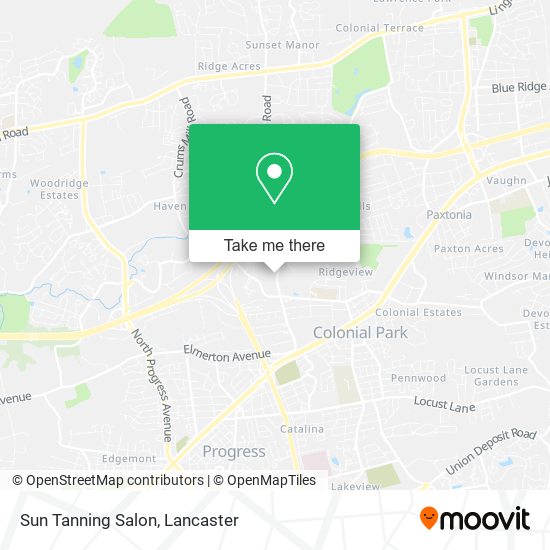 Sun Tanning Salon map