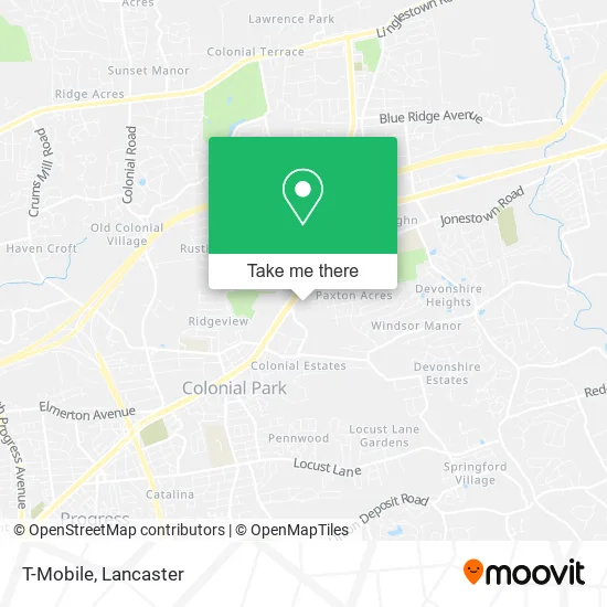 T-Mobile map