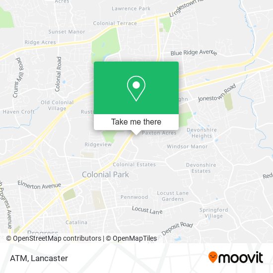 Mapa de ATM