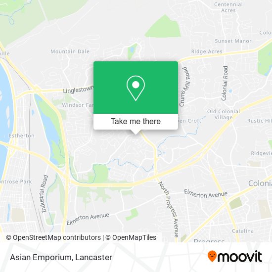 Mapa de Asian Emporium