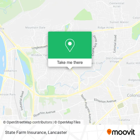 State Farm Insurance map