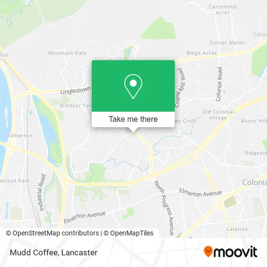 Mudd Coffee map