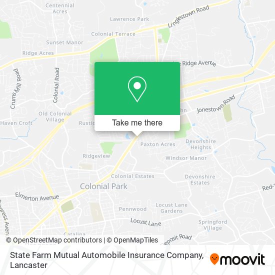 Mapa de State Farm Mutual Automobile Insurance Company