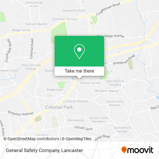 General Safety Company map