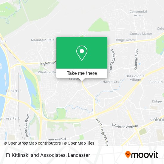 Ft Kitlinski and Associates map