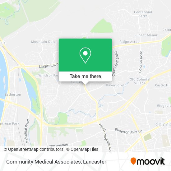 Mapa de Community Medical Associates