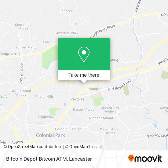 Bitcoin Depot Bitcoin ATM map