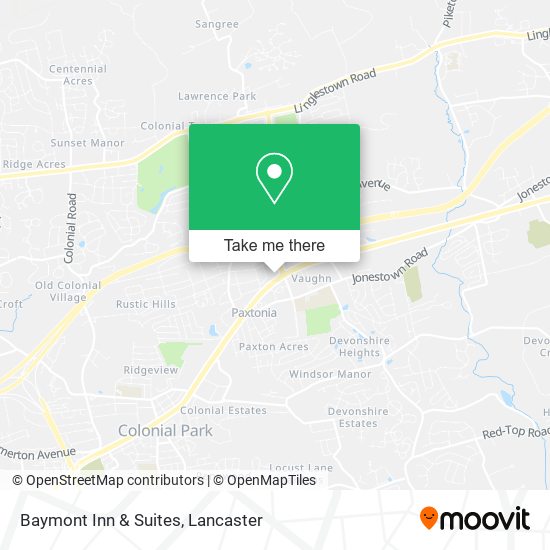 Mapa de Baymont Inn & Suites