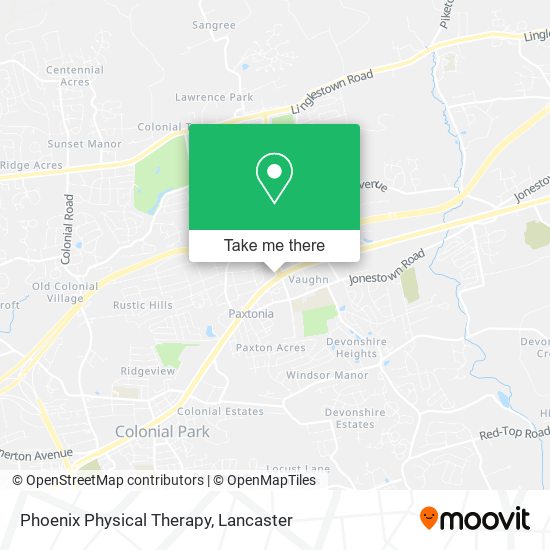 Phoenix Physical Therapy map