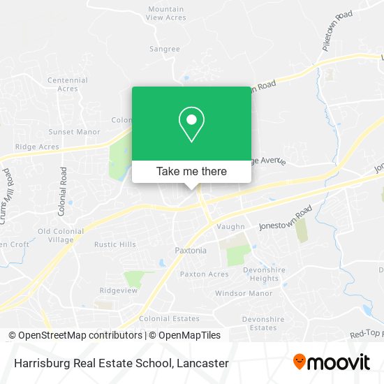 Harrisburg Real Estate School map