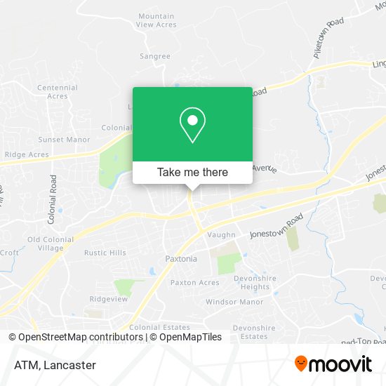 Mapa de ATM