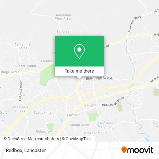 Mapa de Redbox