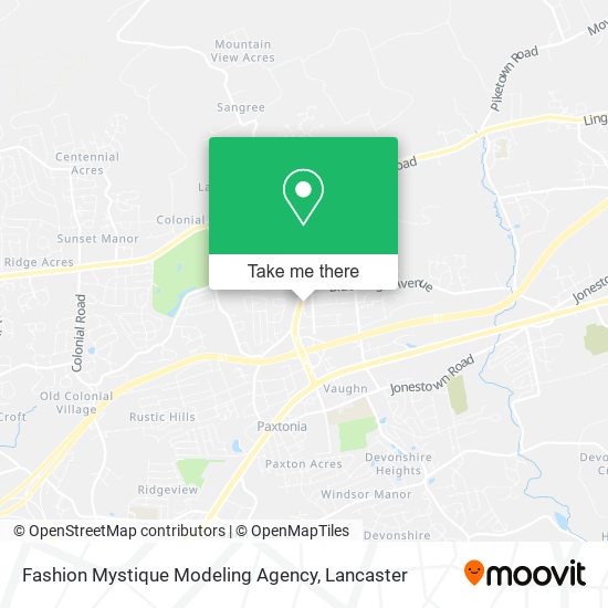 Fashion Mystique Modeling Agency map