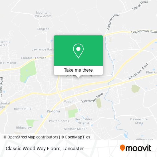 Classic Wood Way Floors map