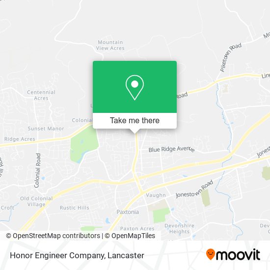 Honor Engineer Company map