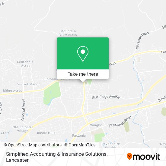 Simplified Accounting & Insurance Solutions map